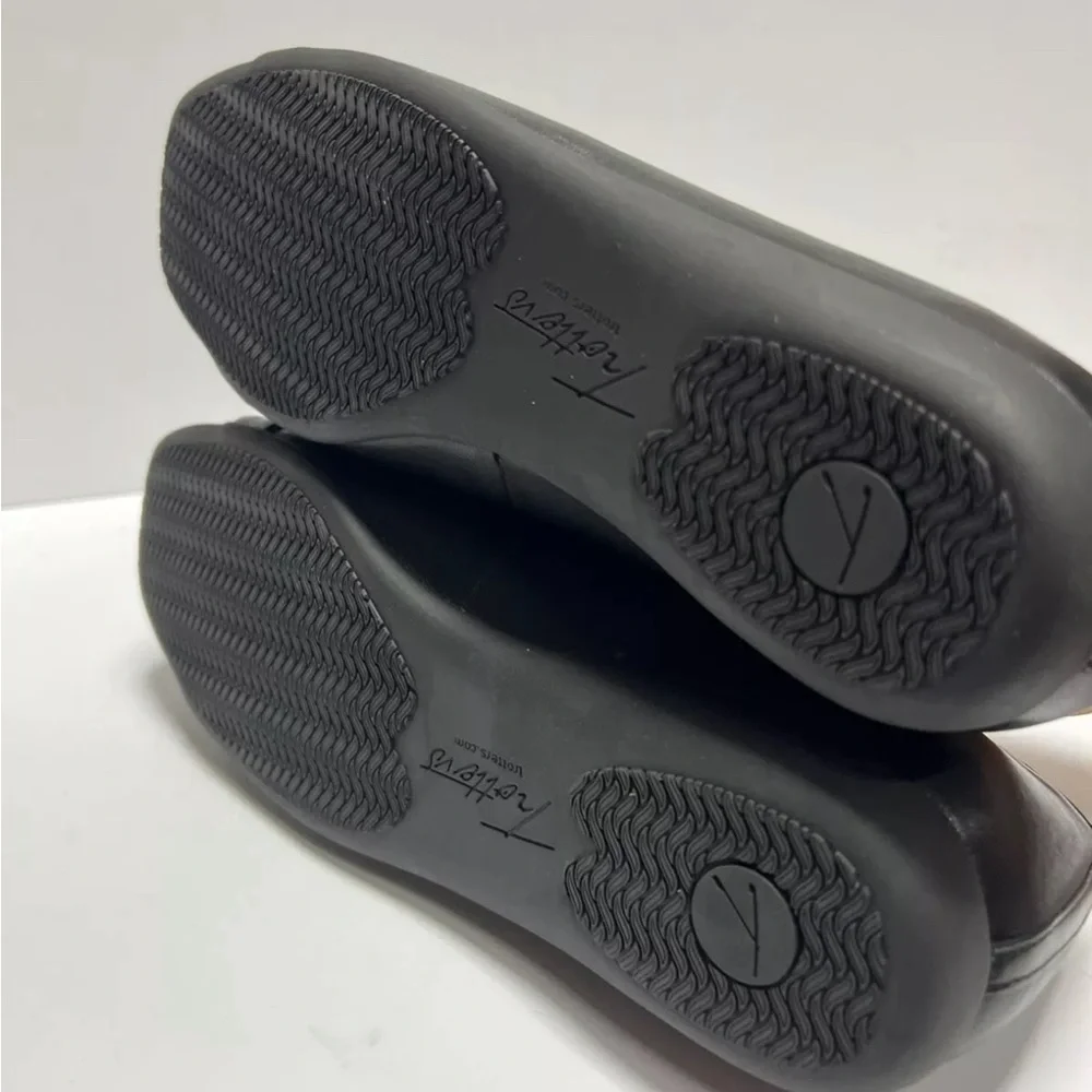 Trotters Womens Sizzle Signature Flat Black Size 8.5 W